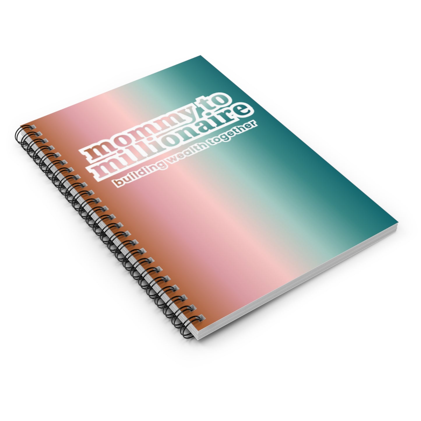 Mommy to Millionaire Classic Spiral Notebook - Ruled Line
