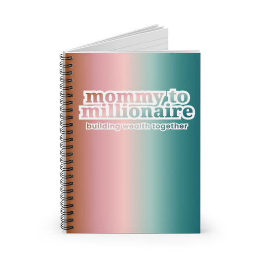 Mommy to Millionaire Classic Spiral Notebook - Ruled Line