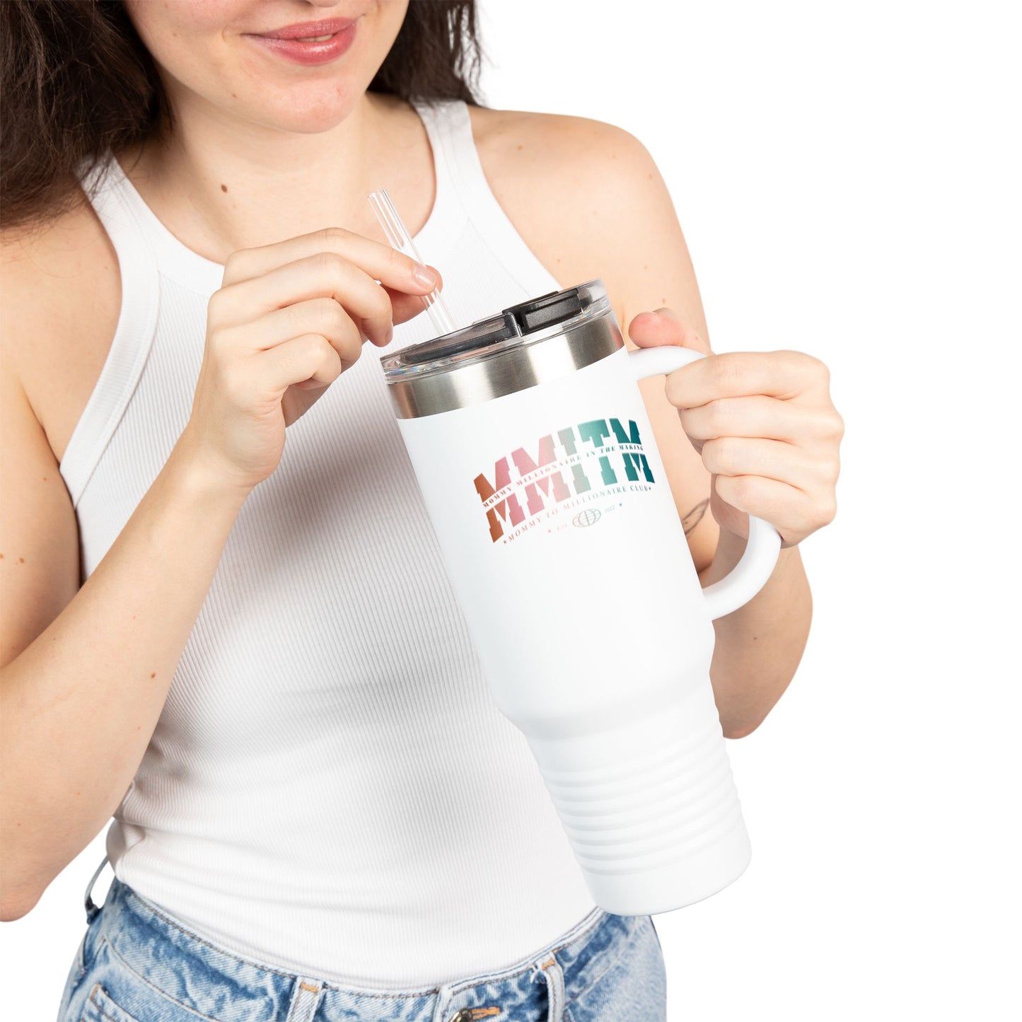 Mommy Millionaire In The Making Insulated Tumbler, 40oz